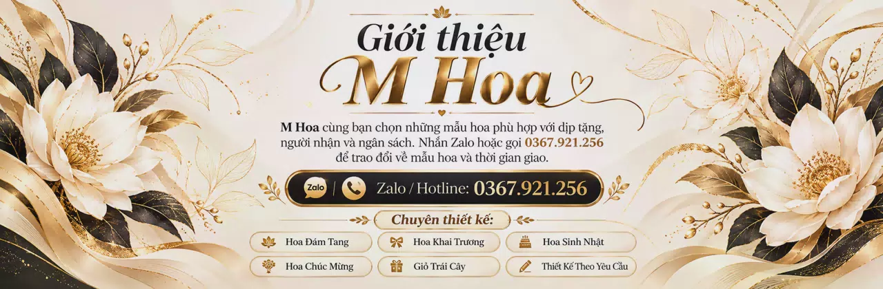 Ảnh bìa Shop hoa tươi Phường Nhiêu Lộc Hồ Chí Minh - Chọn sắc hoa cho người thương